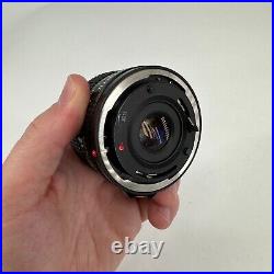 Canon FD 24mm 12.8 Camera Lens Japan with Cap Cover Vintage Wide Angle