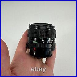 Canon FD 24mm 12.8 Camera Lens Japan with Cap Cover Vintage Wide Angle