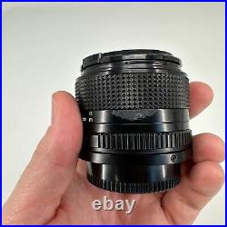 Canon FD 24mm 12.8 Camera Lens Japan with Cap Cover Vintage Wide Angle