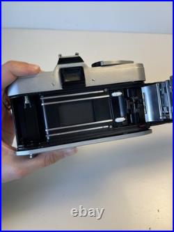 Canon FT QL 35mm Film Camera with Canon FL 55mm f/1.2 Lens Japan Vintage