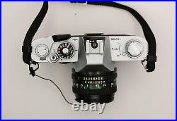 Canon FTb QL 35mm SLR Film Camera with 50mm f/1.8 Lens & Case Vintage Classic