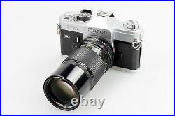 Canon FTb QL Camera, Canon FL 50mm f1.8 II Lens, Canon FD n 200mm f4 Lens + MORE