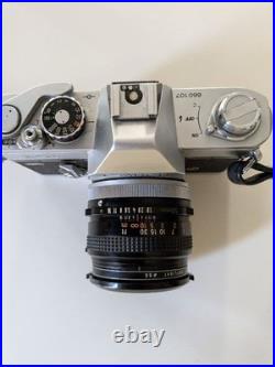 Canon FTb SLR Camera with 50mm f/1.8 Lens Vintage Classic Photography