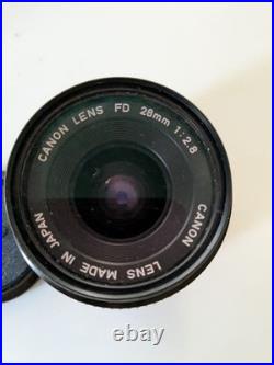 Canon FTb SLR Camera with 50mm f/1.8 Lens Vintage Classic Photography