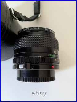 Canon FTb SLR Camera with 50mm f/1.8 Lens Vintage Classic Photography