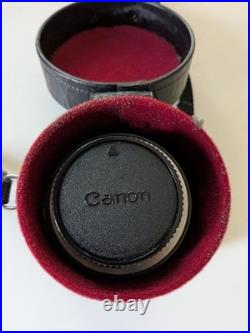 Canon FTb SLR Camera with 50mm f/1.8 Lens Vintage Classic Photography