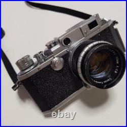 Canon IV Sb Rangefinder Camera with 50mm F1.8 Lens Vintage Collectible