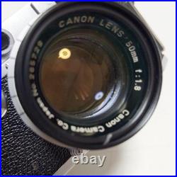 Canon IV Sb Rangefinder Camera with 50mm F1.8 Lens Vintage Collectible