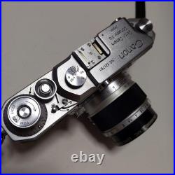 Canon IV Sb Rangefinder Camera with 50mm F1.8 Lens Vintage Collectible