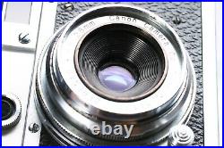Canon Iib 35mm Film Rangefinder Camera Ltm #34636 + Serenar 28mm F/3.5 Lens Mioj