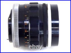 Canon Lens FL 58mm f1.2 MF Prime Standard FD Mount Camera SLR Vintage Used Japan