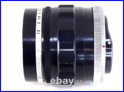 Canon Lens FL 58mm f1.2 MF Prime Standard FD Mount Camera SLR Vintage Used Japan