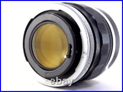 Canon Lens FL 58mm f1.2 MF Prime Standard FD Mount Camera SLR Vintage Used Japan