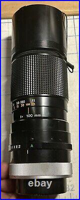 Canon Lens Vintage Japan FD Camera 100mm 200mm 100-200 mm Japan Long 15.6 SC