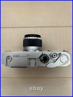 Canon P Vintage Film Camera 50mm Lens Classic Retro Black