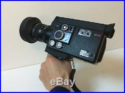 Canon Super-8 Film Camera Auto Zoom 814 Electronic Lens Tested Works READ VTG