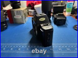 Canon T70 Film Camera And Lenses Combo! With Rare Vintage Canon Fanny Pack