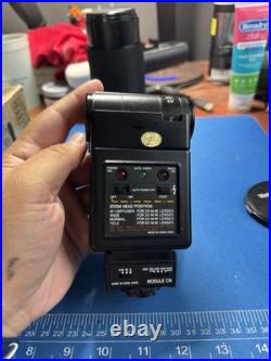 Canon T70 Film Camera And Lenses Combo! With Rare Vintage Canon Fanny Pack