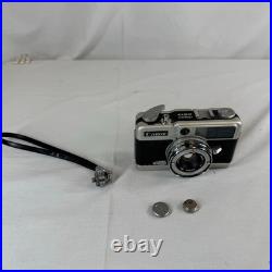 Canon demi EE17 Compact Film Camera Silver Black 30mm Lens Vintage Design