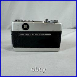 Canon demi EE17 Compact Film Camera Silver Black 30mm Lens Vintage Design