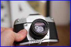 Carl Zeiss Jena Biotar 5.8cm f/2 Lens on Exakta 500 Mount Film Camera Vintage