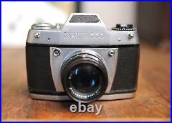Carl Zeiss Jena Biotar 5.8cm f/2 Lens on Exakta 500 Mount Film Camera Vintage