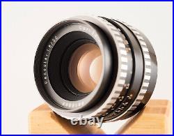 Carl Zeiss Jena Pancolar 50mm F1,8 Zebra M42 Lens Vintage Sharp Optic 1.8/50