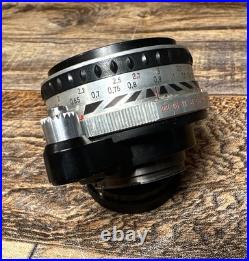 Carl Zeiss Jena Pancolar 50mm f/2 2/50 Exakta mount vintage camera lens 6682114