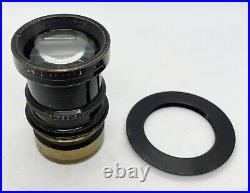 Carl Zeiss Jena Tele-Tessar 16,3 f=25cm brass lens for vintage camera