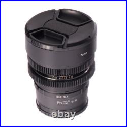 Carl Zeiss Jena Tessar 50mm F2.8 Cine Mod Vintage Prime Lens for Sony E-mount