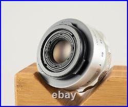 Carl Zeiss Jena Tessar 50mm F2,8 RED T Altix Vintage Lens 2.8/50 A7S A7R Exa