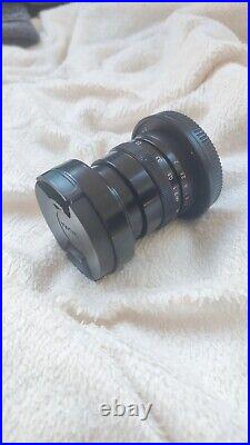 Carl Zeiss Jena Tevidon 10mm F2 C-mount vintage camera lens