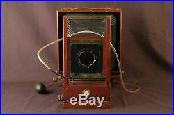 Century No. 1 Whole Plate Camera 6.5 x 8.5 with lens and holder