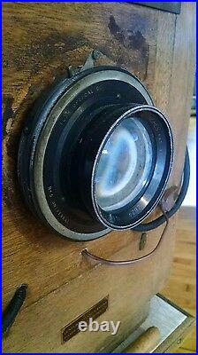Century Studio Camera 4A 8x10 FOLMER GRAFLEX CORP ROCHESTER NY lens ILEX optical