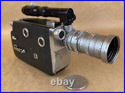 Cine-Kodak K-100 16mm Movie Camera With 17-68mm 2.2 Angenieux Lens VINTAGE