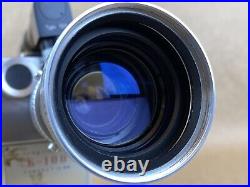 Cine-Kodak K-100 16mm Movie Camera With 17-68mm 2.2 Angenieux Lens VINTAGE