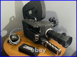 Cinema Products CP-16R Sync Sound 16mm Camera Full Set Zoom Lens, Battery