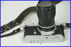 Clean Vintage Nikkormat FT3 SLR with Nikon zoom 4386mm 135 lens film Camera