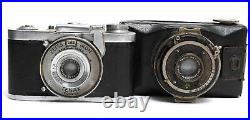 Collection of 9 x vintage Zeiss cameras not tested