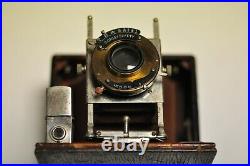 Conley 4x5 camera with a Rapid Symmetrical lens in Conley Safety shutter withacc