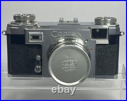 Contax Carl Zeiss Ikon Film Camera Sonnar 50mm 12 Lens From Japan Vintage Rare