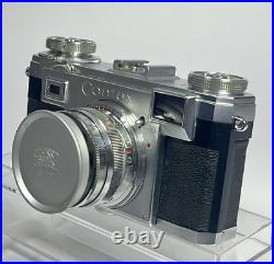 Contax Carl Zeiss Ikon Film Camera Sonnar 50mm 12 Lens From Japan Vintage Rare