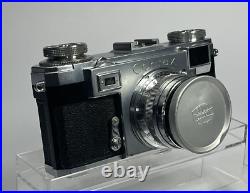 Contax Carl Zeiss Ikon Film Camera Sonnar 50mm 12 Lens From Japan Vintage Rare