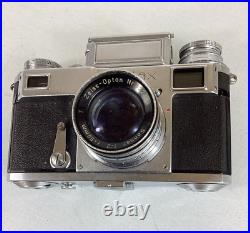 Contax Rangefinder IIIa Camera with Sonnar f2/50mm Lens Vintage Photography