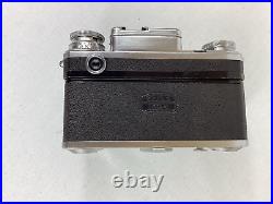 Contax Rangefinder IIIa Camera with Sonnar f2/50mm Lens Vintage Photography