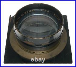 Cooke Aviar Lens antique 20 inch f5.6 brass portrait vintage lens