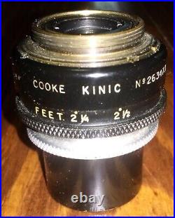 Cooke Kinic Taylor-Hobson 1 Inch f/1.5 Vintage Camera Lens #263473 England
