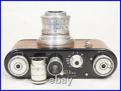 Corfield Periflex I Pigskin Camera with Lumar 50mm F3.5 Lens. Stock No u11568