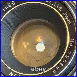 Cosina Cosinon Auto 50mm f/1.8 Vintage Lens M42 Mount + Sony E Adapter Japan