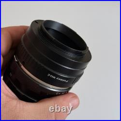 Cosina Cosinon Auto 50mm f/1.8 Vintage Lens M42 Mount + Sony E Adapter Japan